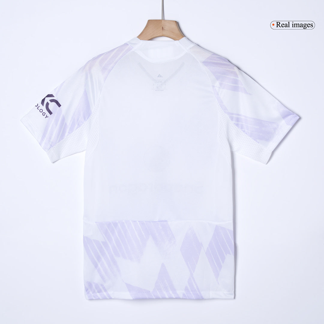 Játékos Manchester United Idegenbeli Soccer Mez 2025/26 Fehér