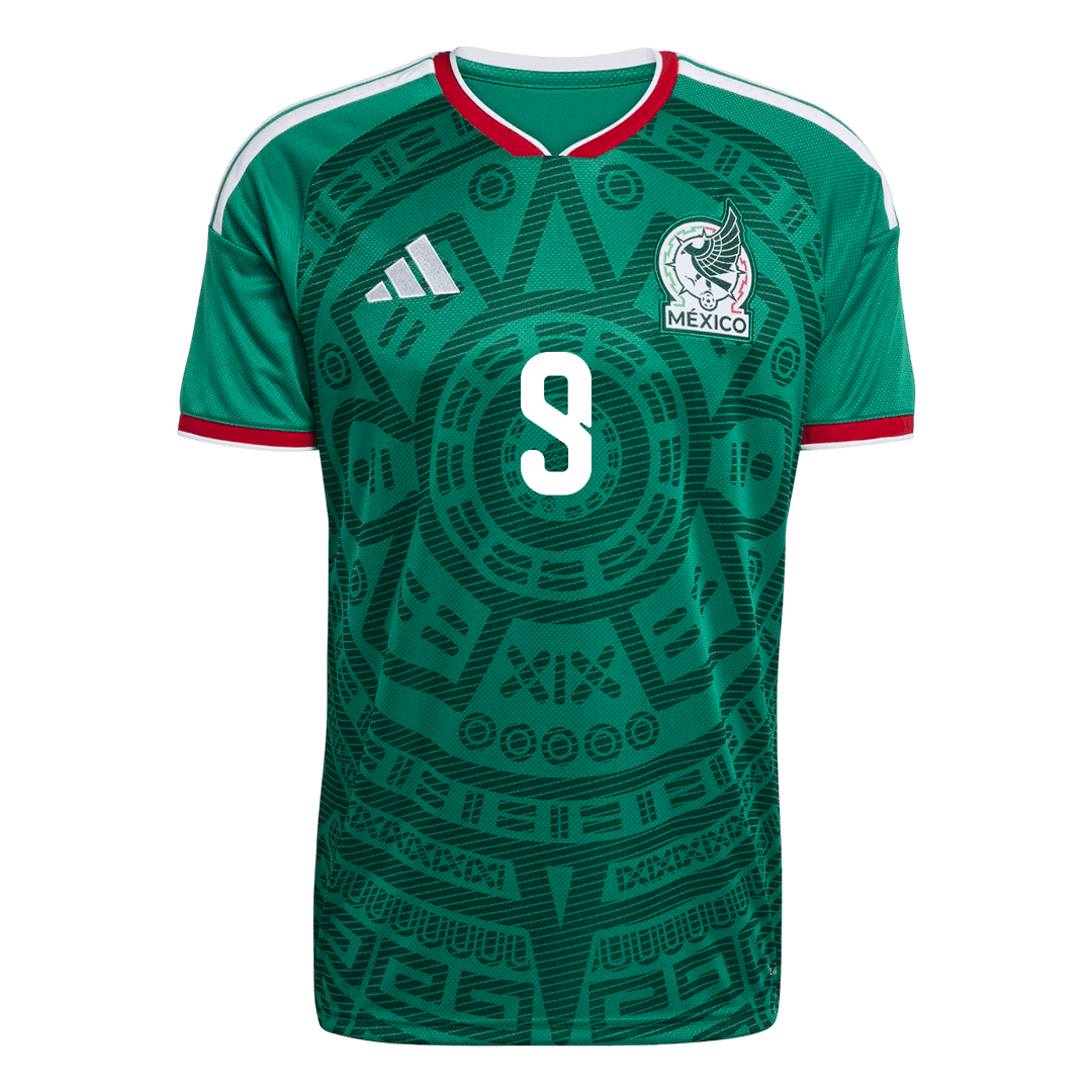 Raúl #9 Mexico Hazai Mez 2026 Zöld