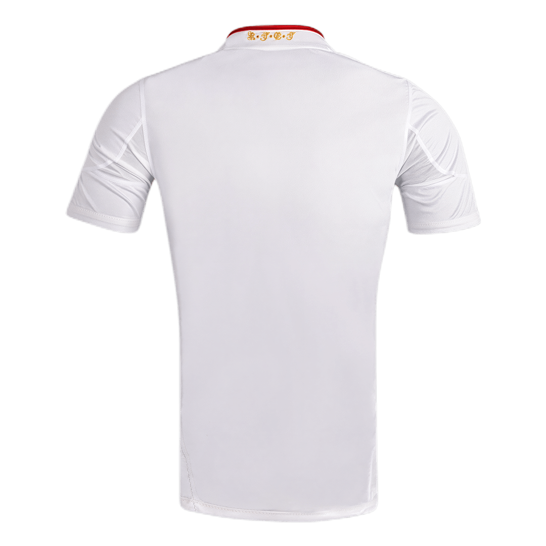 Spain Idegenbeli Retro Futball Mez 2010/12 Fehér