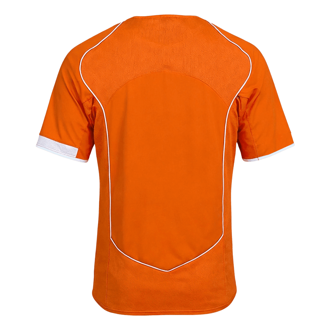 Netherlands Hazai Retro Futball Mez 2004 Narancs