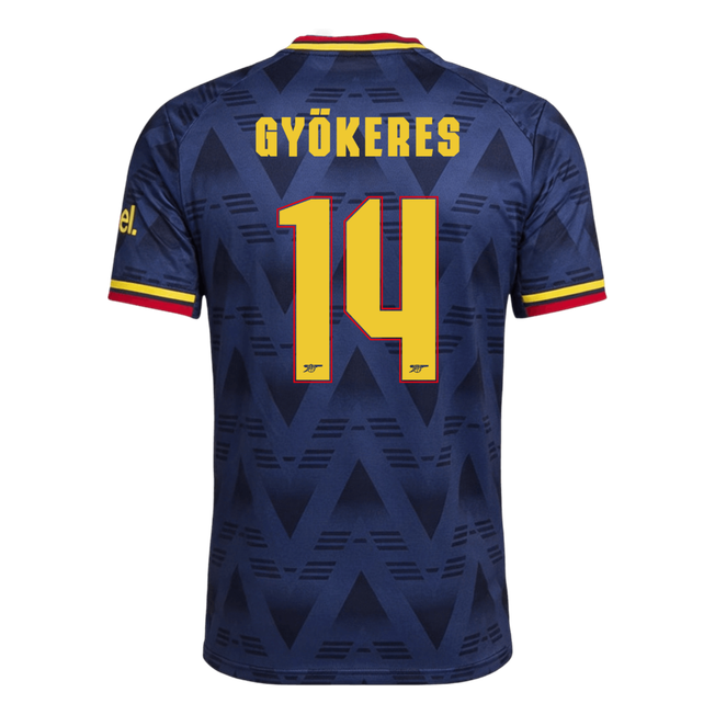 GYÖKERES #14 Arsenal Játékos Verzió Idegenbeli Mez 2026/27 - UCL