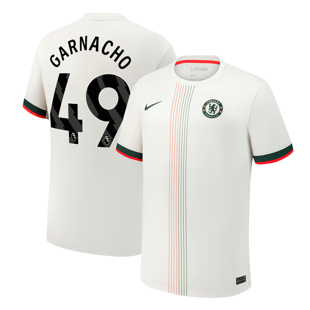 GARNACHO #49 Chelsea Idegenbeli Mez 2025/26 Fehér