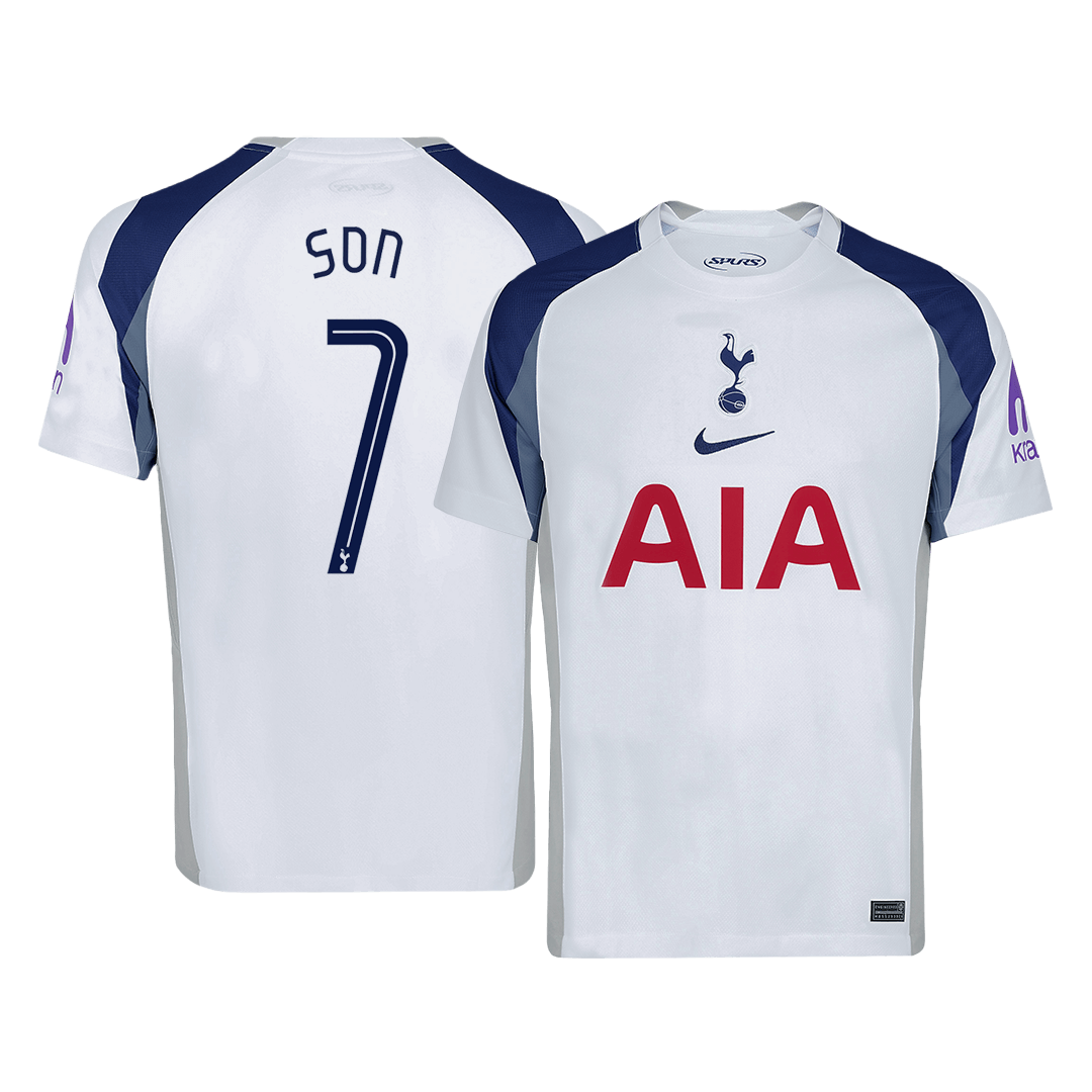 SON #7 Tottenham Hotspur
Otthon
Futball Mez
2025/26
Fehér
- UCL