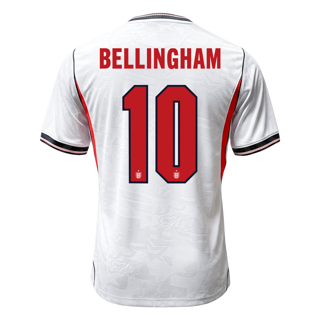 BELLINGHAM #10 England Játékos Verzió Hazai Világbajnoki Mez 2026 Fehér