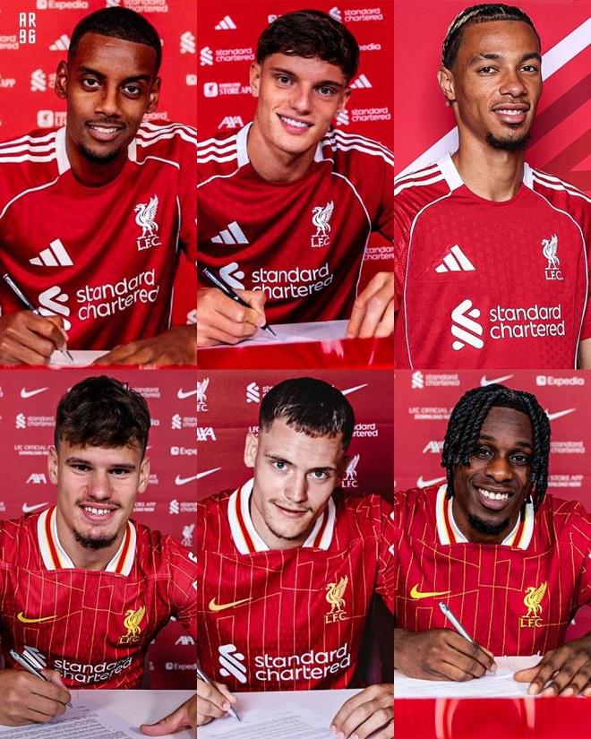 A Liverpool nettó kiadása ezen a nyáron 264 millió euró