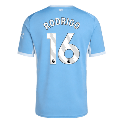 RODRIGO #16 Manchester City Hazai Mez 2026/27 Kék
