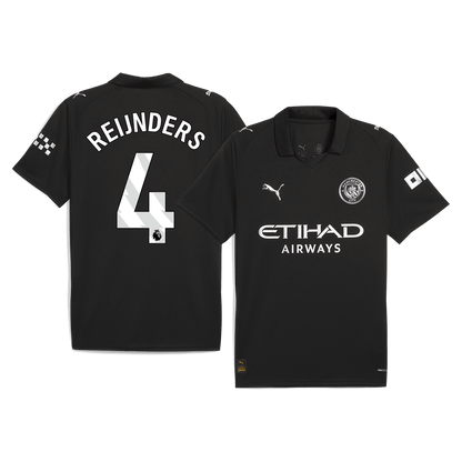REIJNDERS #4 Manchester City Idegenbeli Mez 2025/26 Fekete