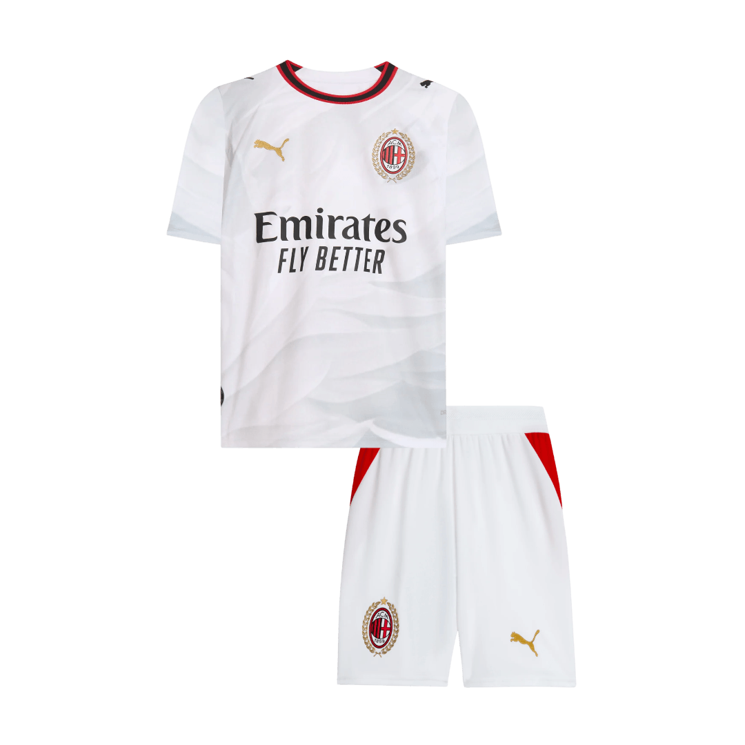 AC Milan Gyerek Idegenbeli Mez 2026/27 Fehér