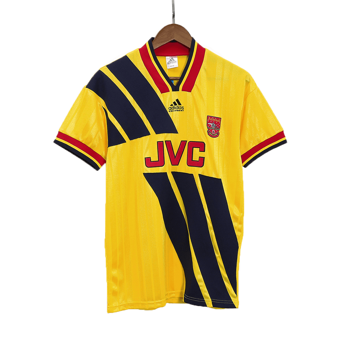 Arsenal Idegenbeli Retro Futball Mez 1993/94 Sárga
