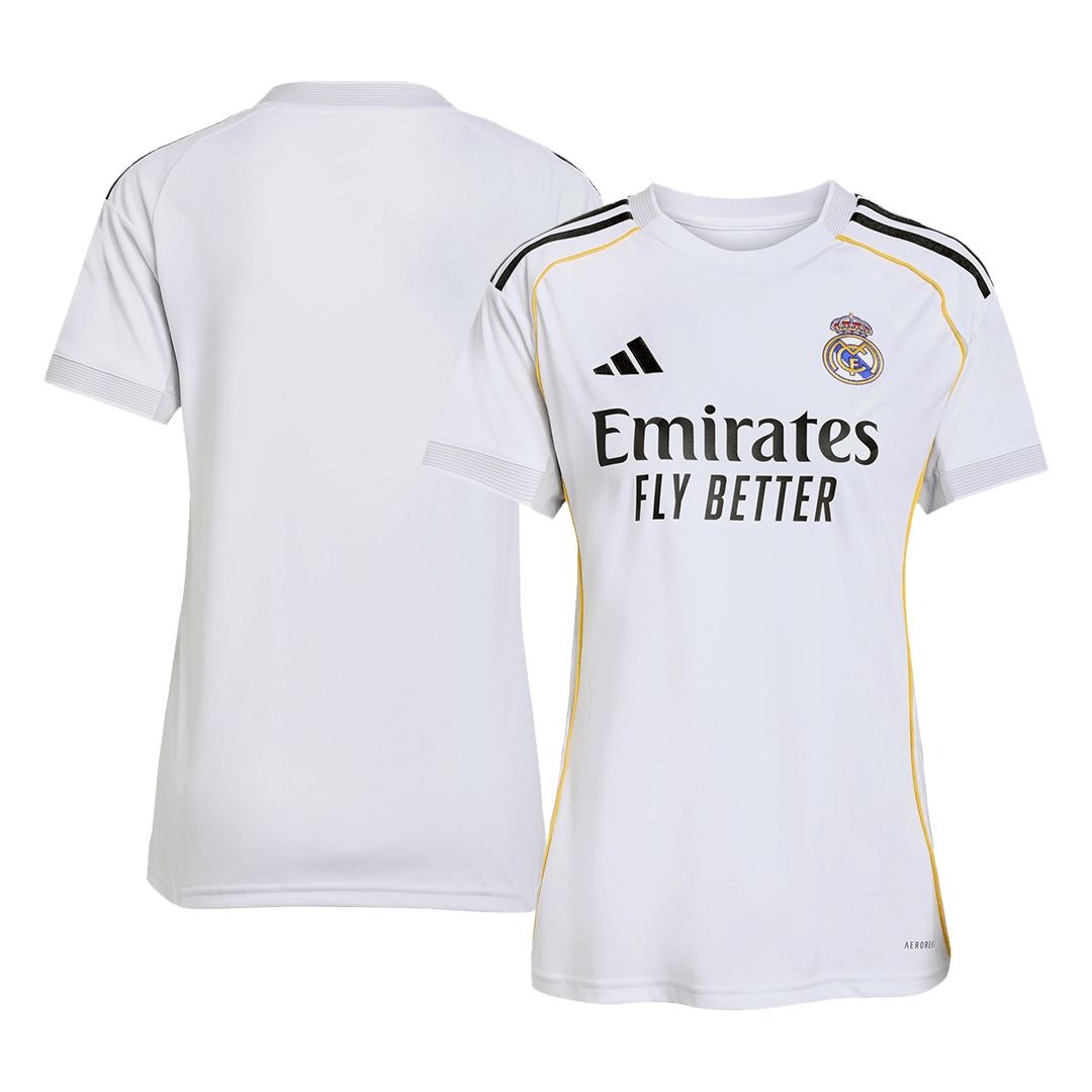 Női Real Madrid Mez 2025/26 Fehér