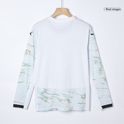 RONALDO #7 Portugal Idegenbeli Hosszú Ujjú Mez 2025- Fehér