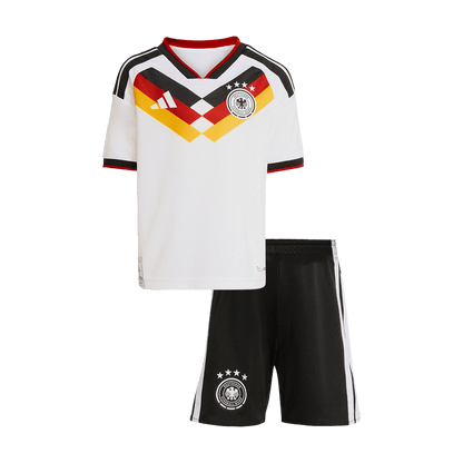 Germany Gyerek Hazai Világbajnokság Mez Készlet(Mez+Nadrág) 2026 Fehér