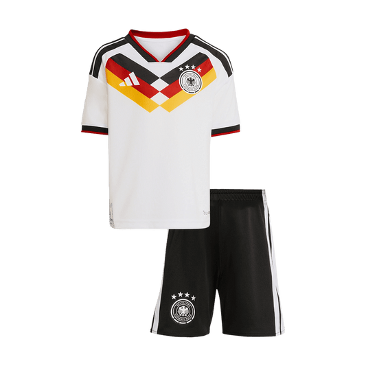 Germany Gyerek Hazai Világbajnokság Mez Készlet(Mez+Nadrág) 2026 Fehér