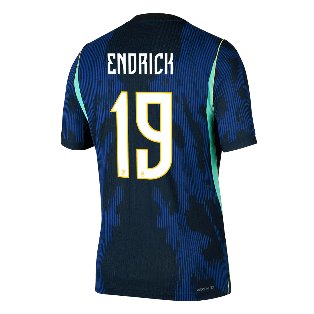 ENDRICK #19 Brazil Játékos Verzió Idegenbeli Mez Világbajnoki 2026