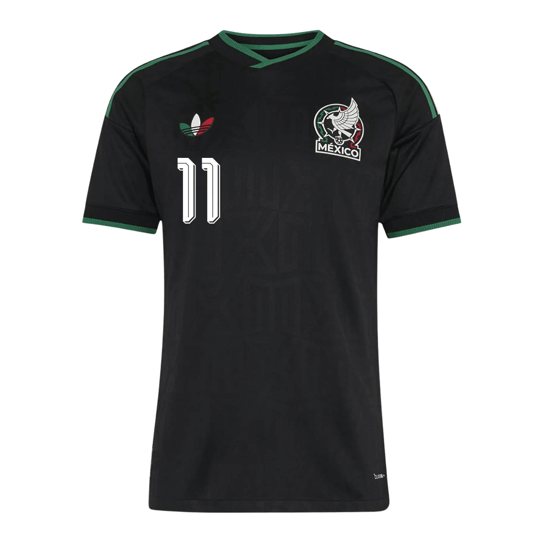 S.GIMENEZ #11 Mexico Játékos Verzió Harmadik Mez Világbajnoki 2026 Fekete