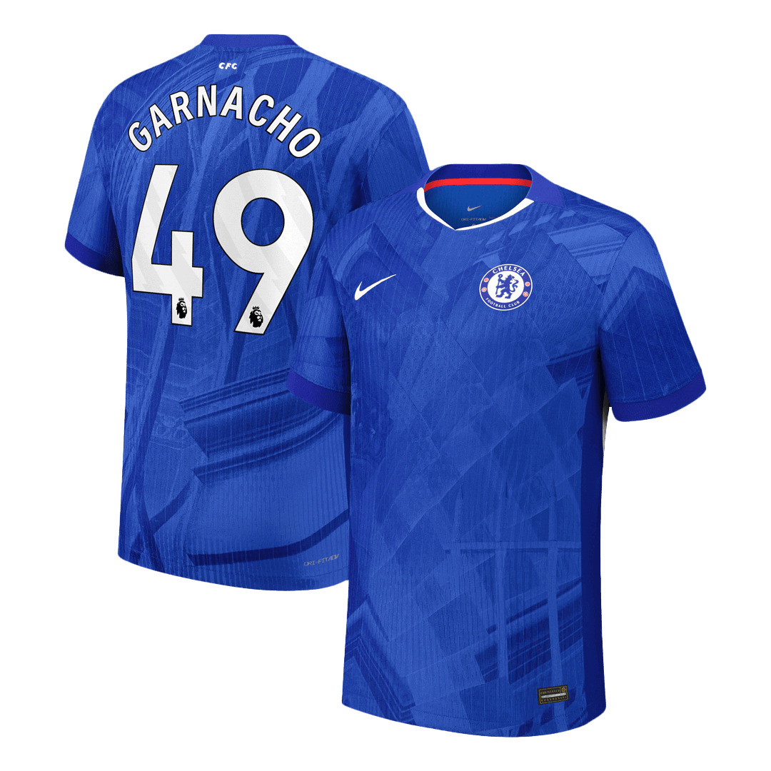 GARNACHO #49 Chelsea Játékos Otthon Mez 2025/26 Kék