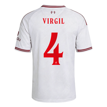 VIRGIL #4 Liverpool Idegenbeli Mez 2026/27 Fehér