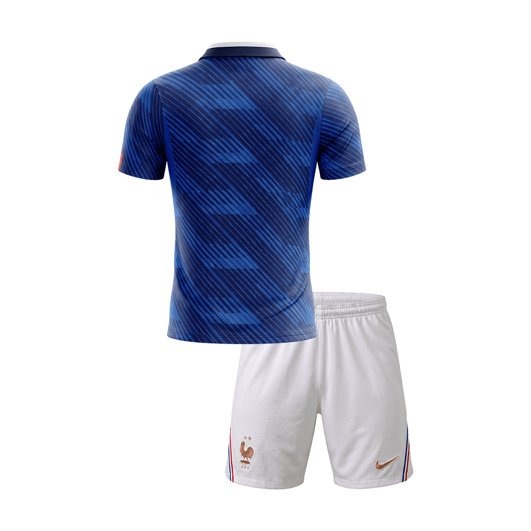 France Gyerek Hazai Világbajnoki Mez Készlet(Mez+Nadrág) 2026