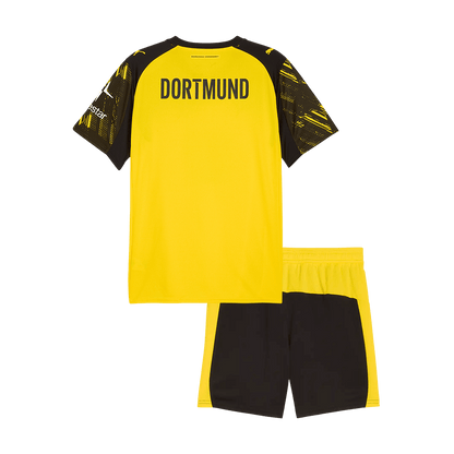 Borussia Dortmund Gyerek Otthoni Mez Készlet(Mez+Nadrág) 2025/26 Sárga
