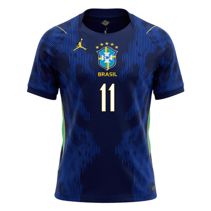 RAPHINHA #11 Brazil Idegenbeli Mez 2026 Sötétkék