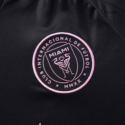 DE PAUL #7 Inter Miami Idegenbeli Soccer Mez 2025 Fekete&Szürke