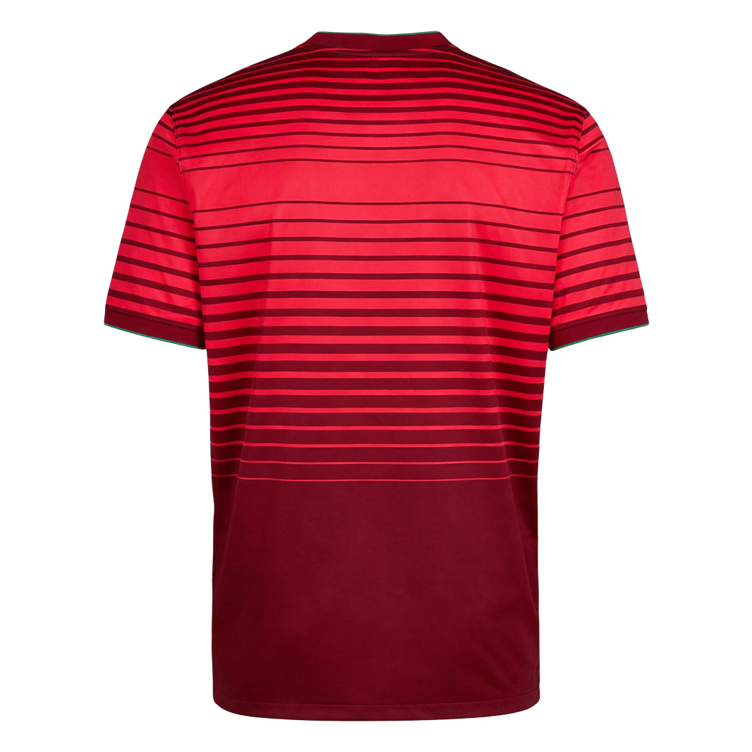 Portugal Retro Futball Mez 2014 Piros