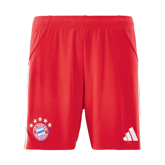 Bayern Munich Otthon Soccer Rövidnadrág 25/26 Piros