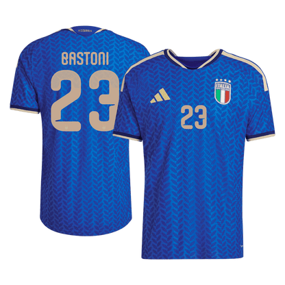 BASTONI #23 Italy Játékos Verzió Hazai  World Cup Mez 2026 Kék