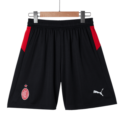 AC Milan Otthoni Soccer Rövidnadrág 25/26 Fekete