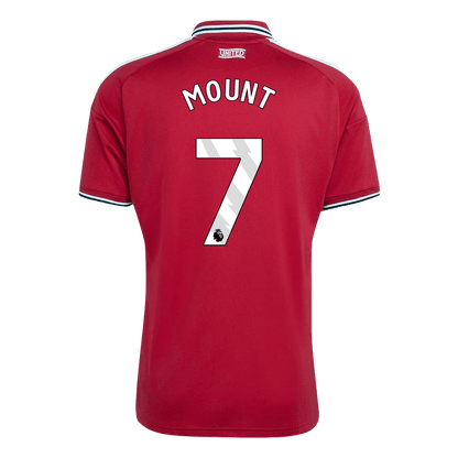 MOUNT #7 Manchester United Hazai Mez 2026/27 Piros