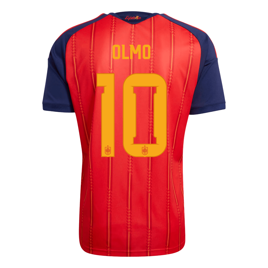 OLMO #10 Spain Hazai Futball Világbajnoki 2026 Piros