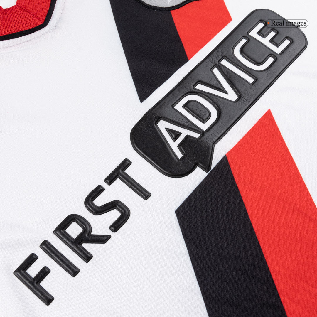 Manchester City Idegenbeli Retro Futball Mez 2002/03 Fehér