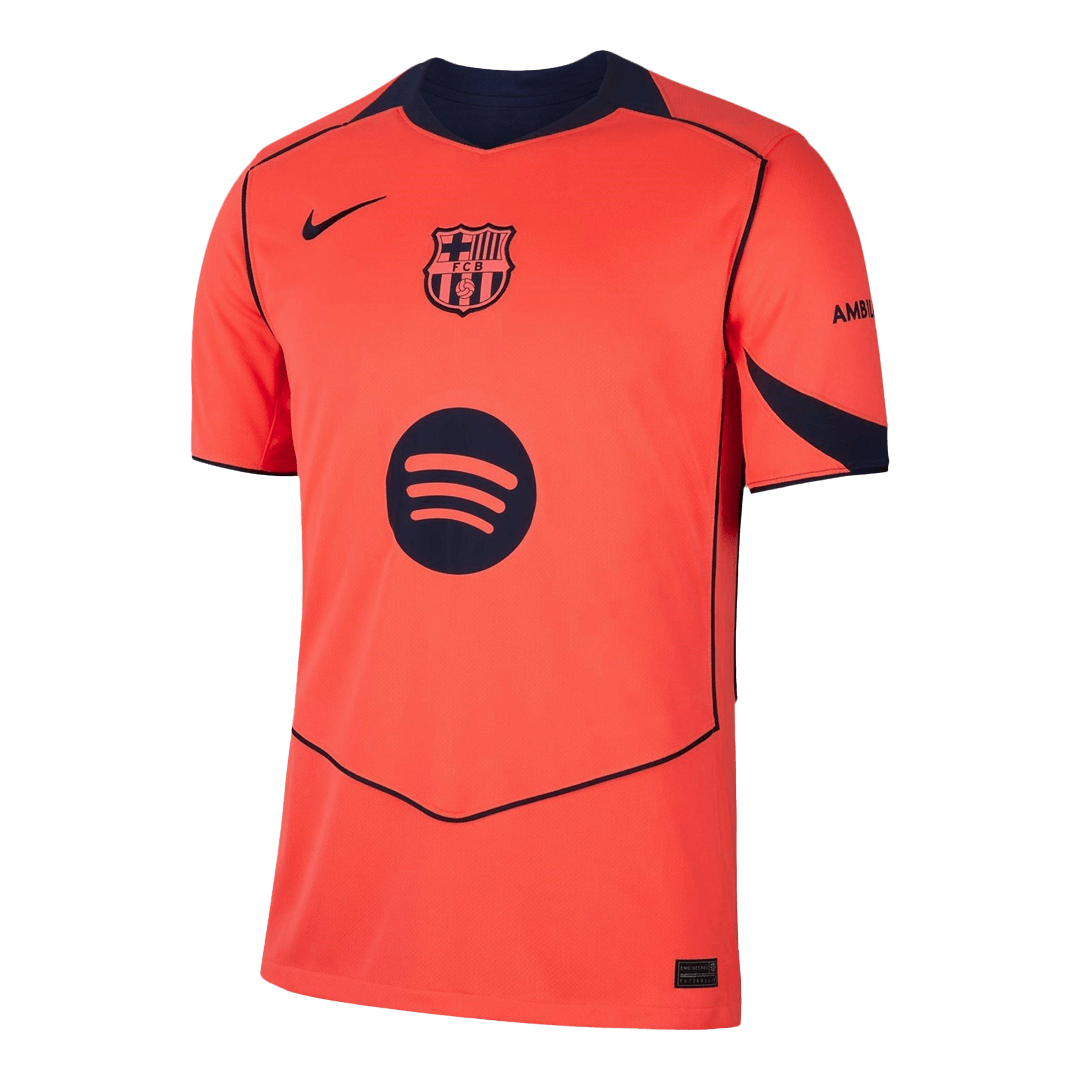 Barcelona Idegen Harmadik 2025/26 Narancs