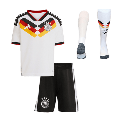Germany Gyerek Hazai Világbajnokság Mez Készlet(Mez+Nadrág+Zokni) 2026 Fehér