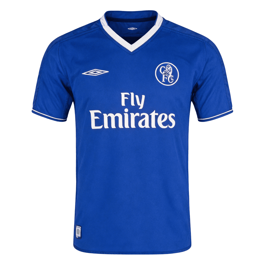 Chelsea Hazai Retro Futball Mez 2003/05 Kék