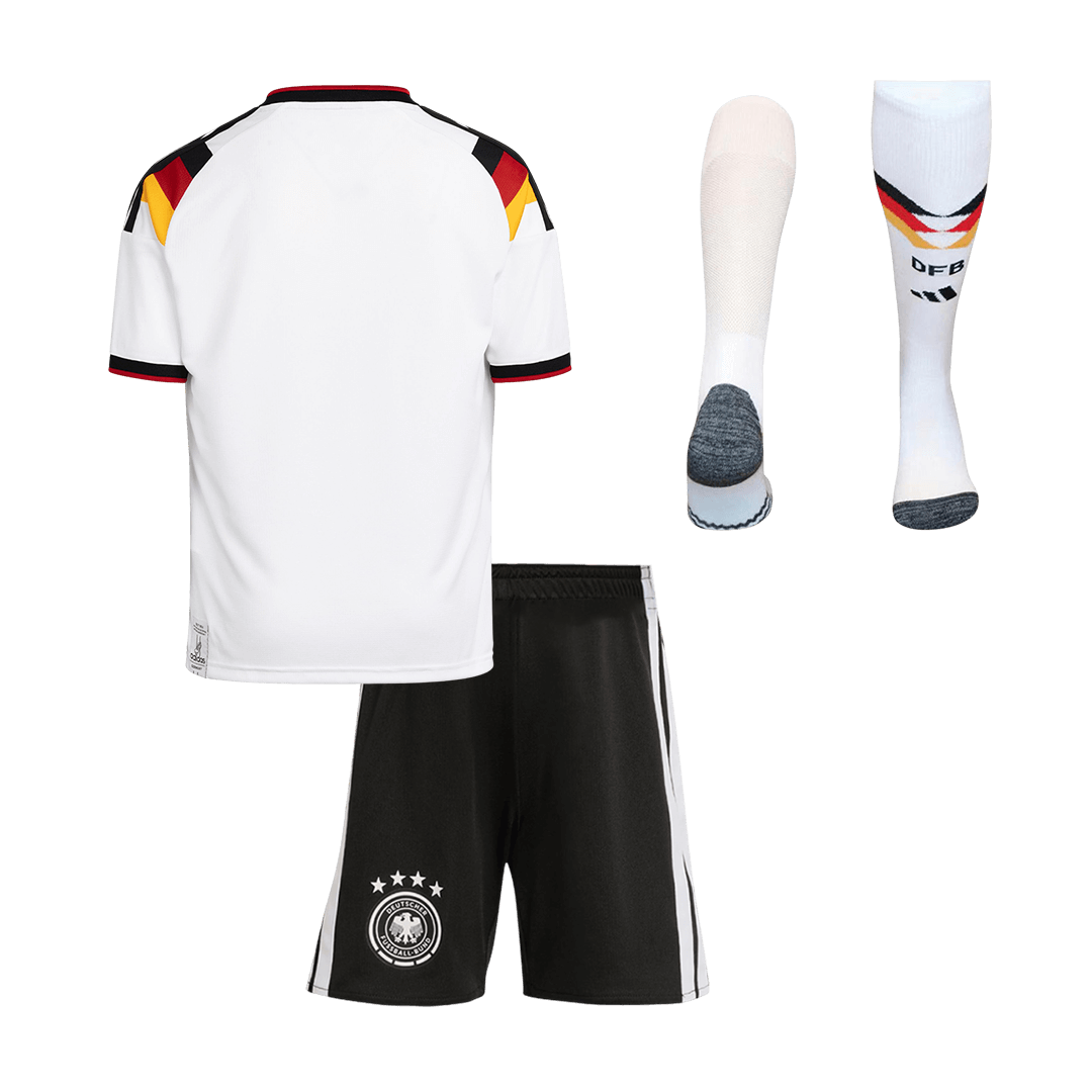 Germany Gyerek Hazai Világbajnoki Mez Készlet(Mez+Nadrág+Zokni) 2026 Fehér