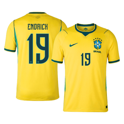 ENDRICK #19 Brazil Hazai Mez 2026 Sárga