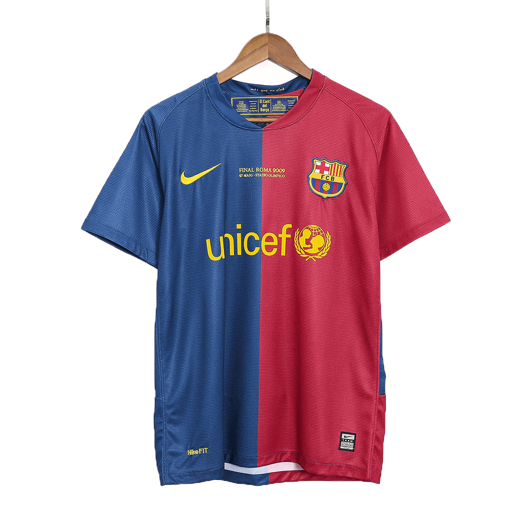MESSI #10 Barcelona Otthon Retro Futball Mez 2008/09
