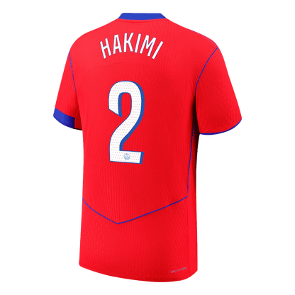 HAKIMI #2 PSG Játékos Harmadik Mez 2025/26 Piros