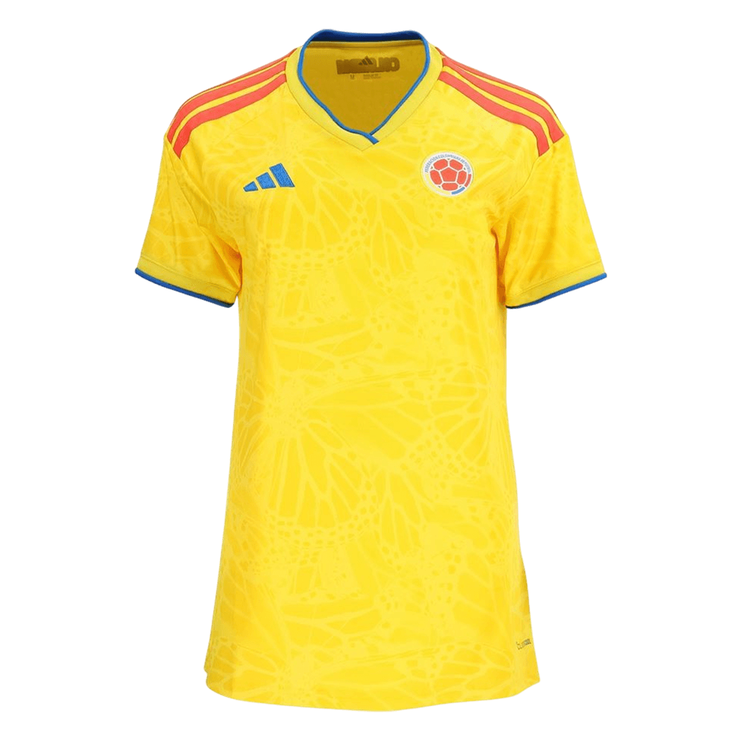 Női Colombia Hazai Futball Mez 2026 Sárga