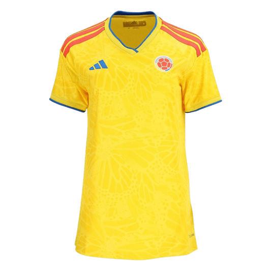 Női Colombia Hazai Futball Mez 2026 Sárga