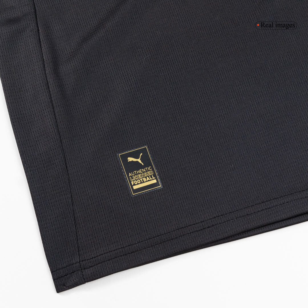 Manchester City Gyerek Idegenbeli Mez Készlet(Mez+Nadrág+Zokni) 2025/26 Fekete