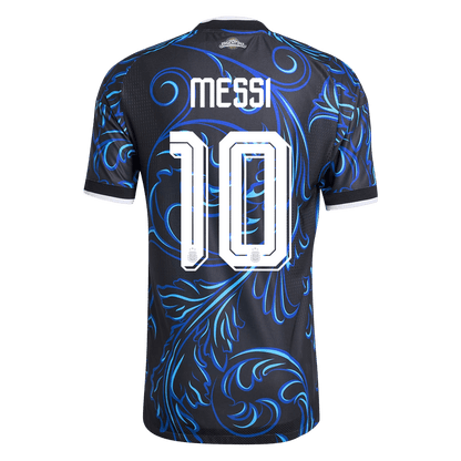 MESSI #10 Argentina Játékos Verzió Idegenbeli Mez Világbajnoki 2026 Fekete