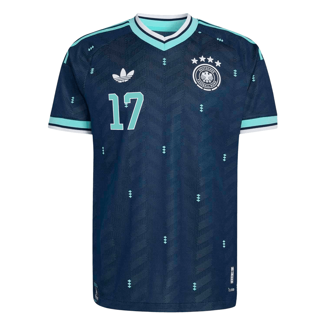 WIRTZ #17 Germany Játékos Verzió Idegenbeli Mez Világbajnoki 2026