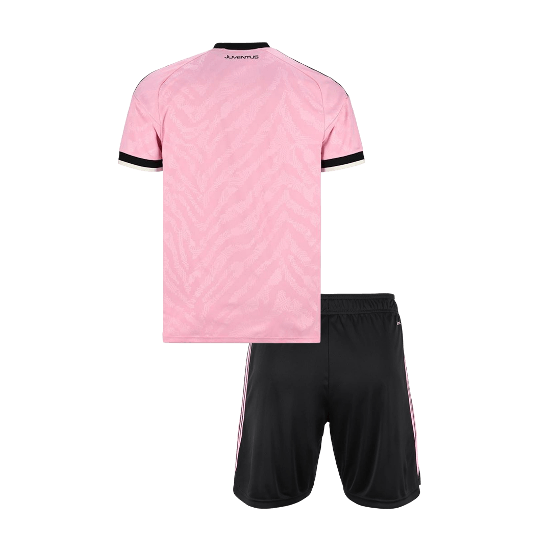 Juventus Gyerek Idegenbeli Mez 2026/27 Rózsaszín