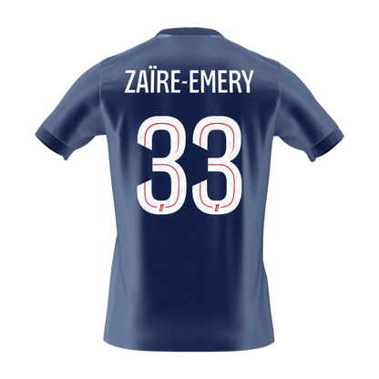 ZAïRE EMERY #33 PSG
 Otthon Futball Mez 2025/26 Sötétkék