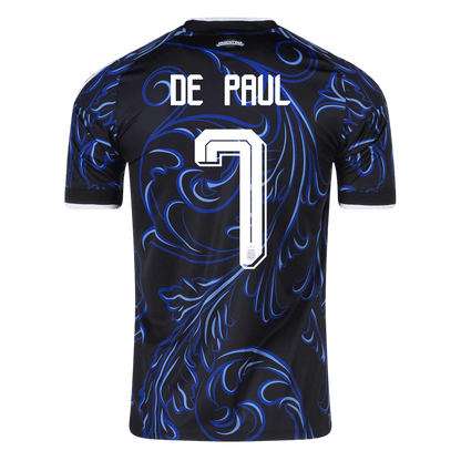 DE PAUL #7 Argentina Idegenbeli Mez 2026 Fekete