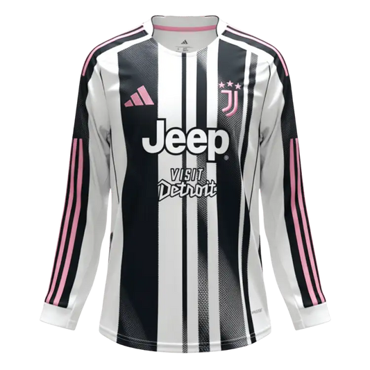 Juventus Otthon Hosszú Ujjú Mez 2025/26