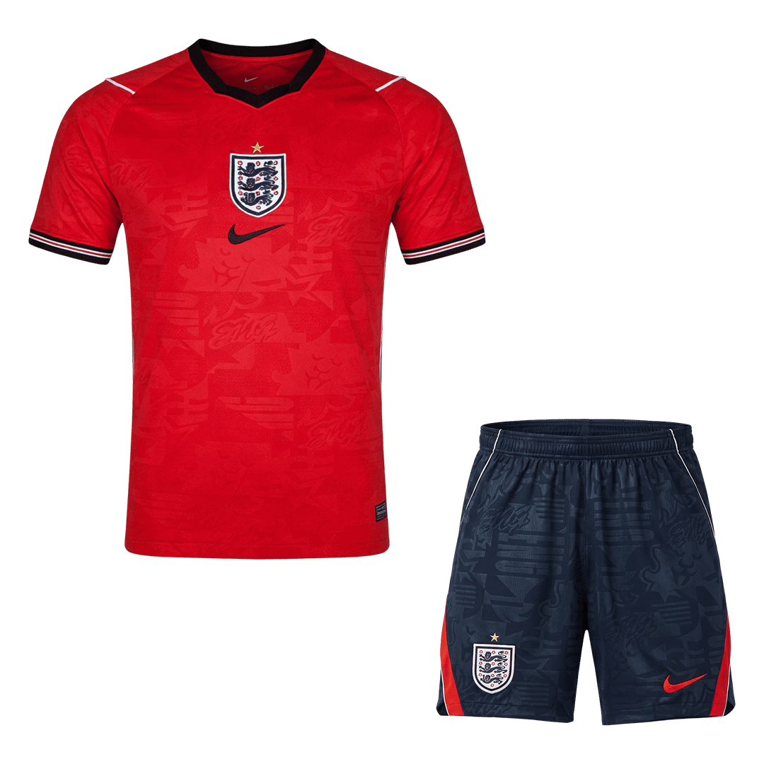 England Idegenbeli Világbajnoki Mez Szett (Mez+Nadrág) 2026