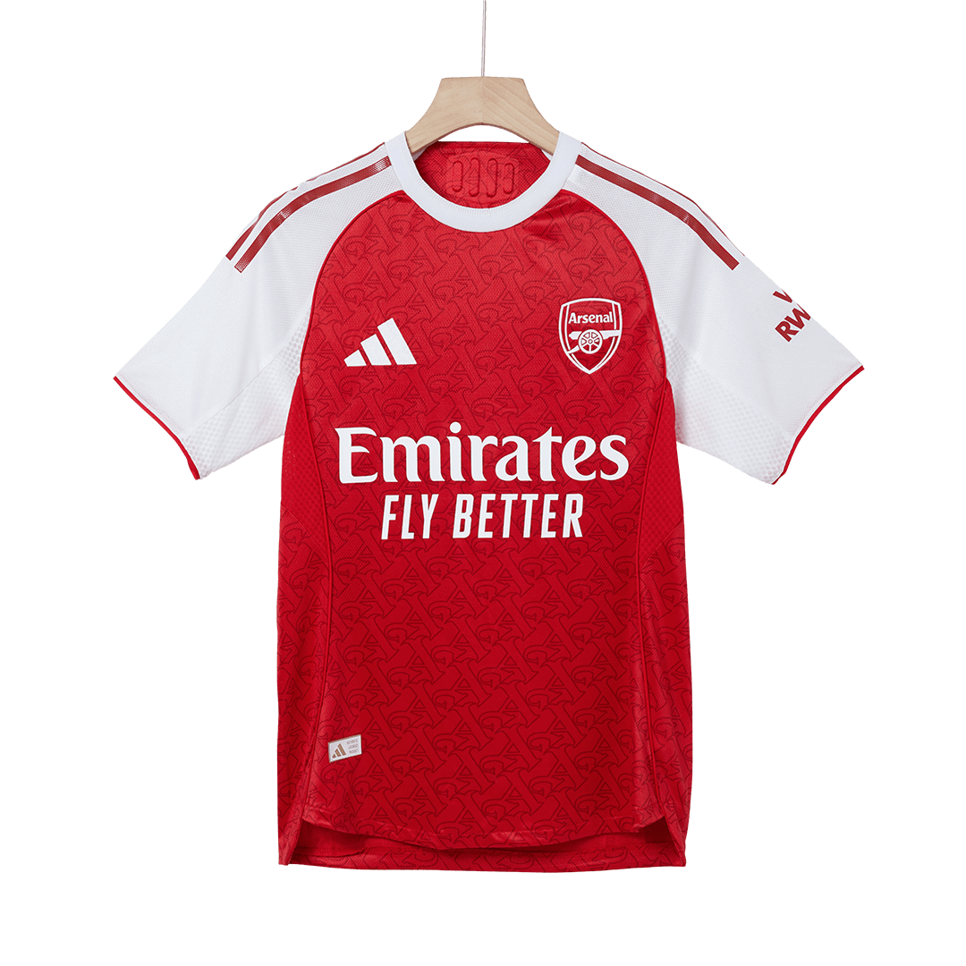 RICE #41 Hiteles Arsenal Otthoni Soccer Mez 2025/26 Piros